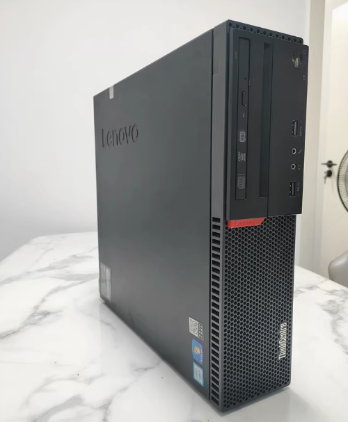 联想二手电脑主机品牌台式商务小主机整机四核办公游戏独显I3 